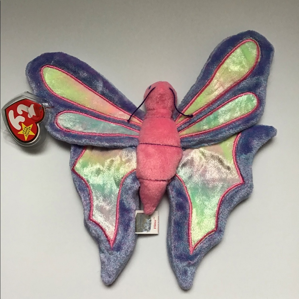 Ty Beanie Baby Flitter the Beautiful Butterfly.